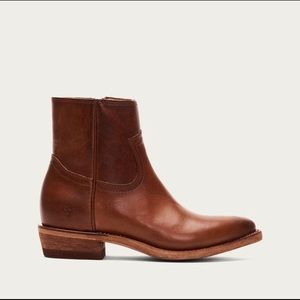 Frye Billy Inside Zip, Caramel